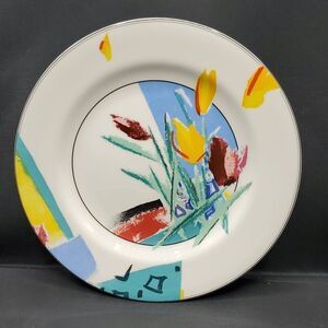 Vintage Mikasa Maxima Spring Bloom Salad Plate 7.75" Japan